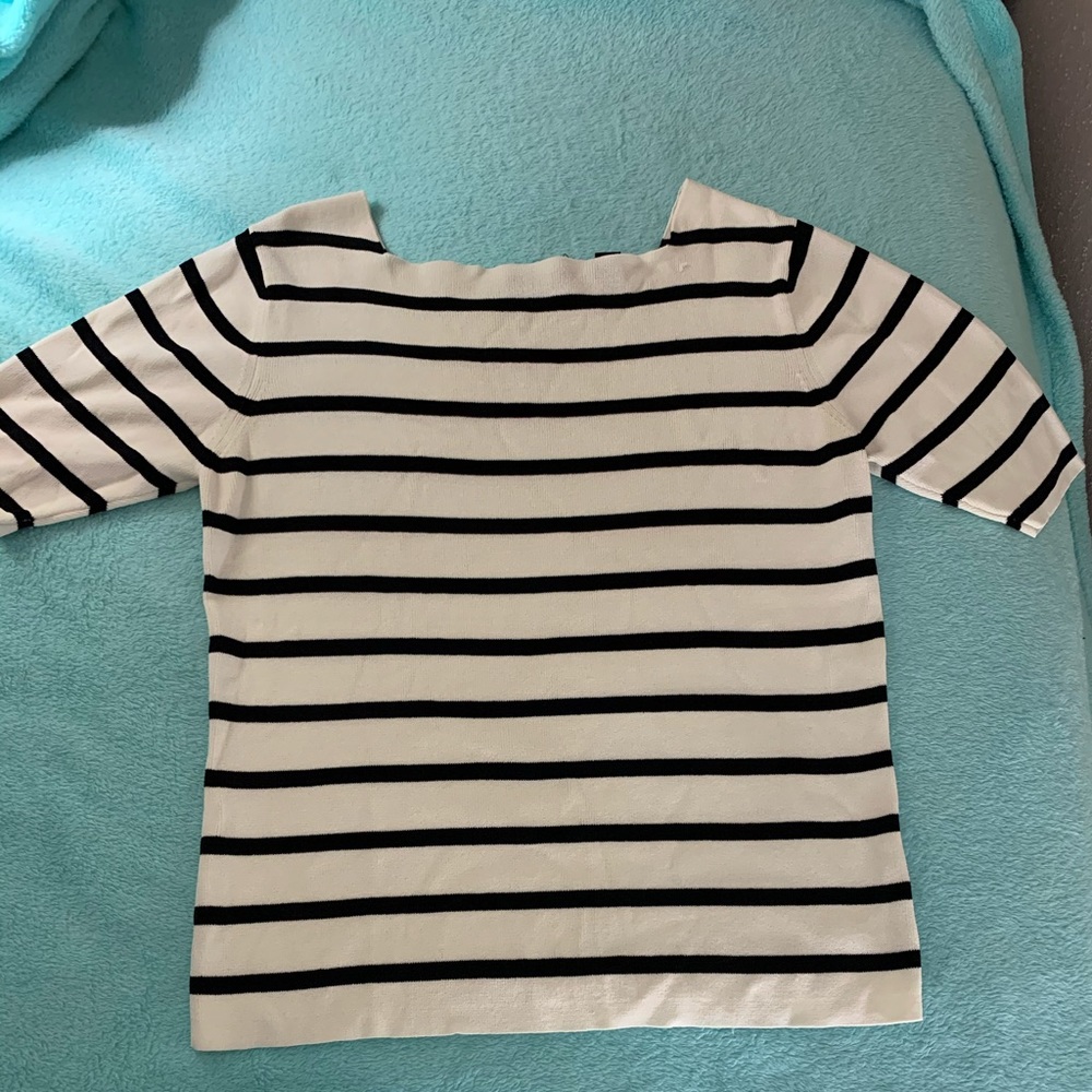 🌸 Valerie Stevens Striped Blouse